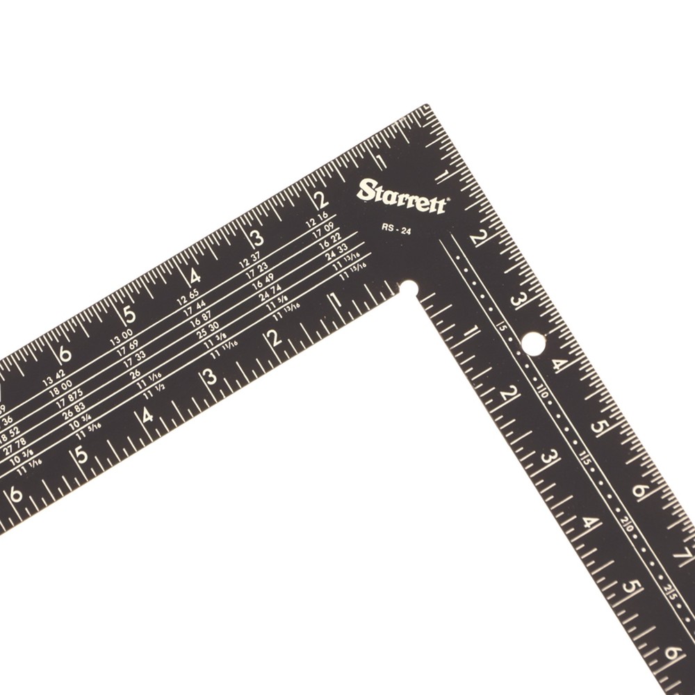 Starrett Tempered Steel Rafter Square
