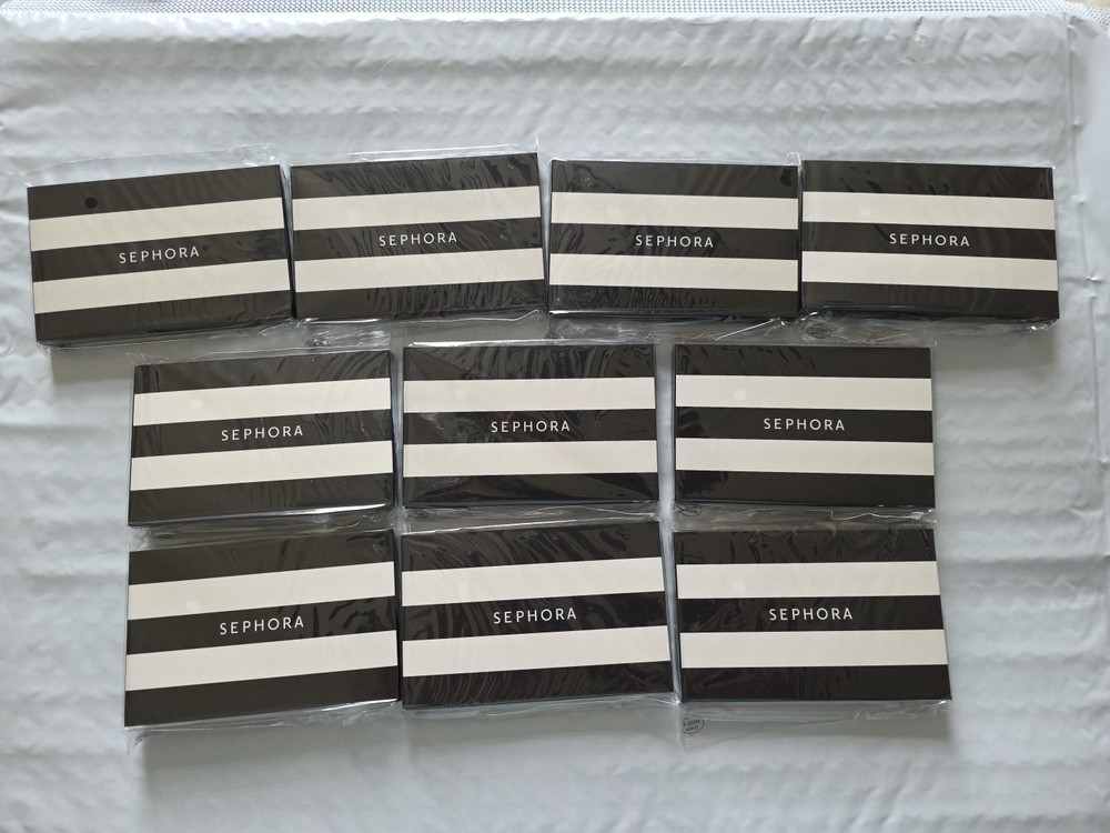10 New Sephora Hinged Compact Mirrors~~Sealed Unopened GIFT BOX