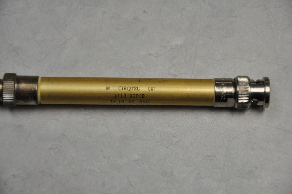 900 MHz Low Pass Filter BNC Connectors.