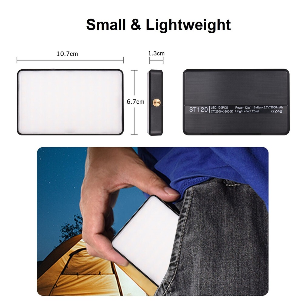 Cold Shoe Camera Video Fill LED Light