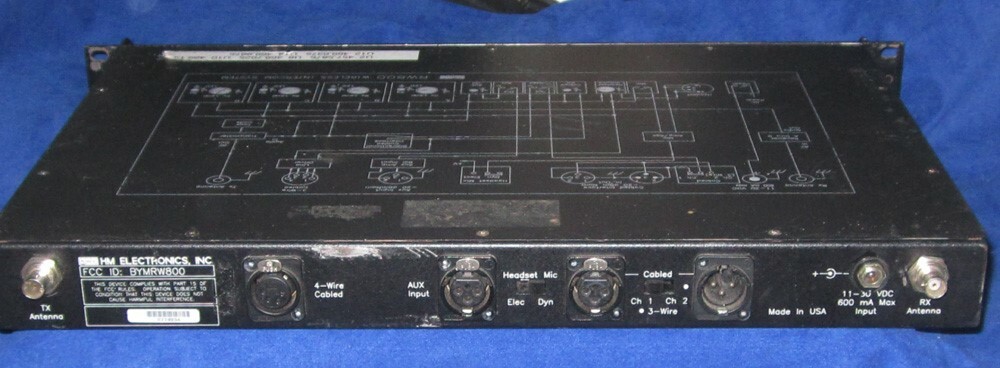 HME RW800 Wireless Intercom System Receiver only