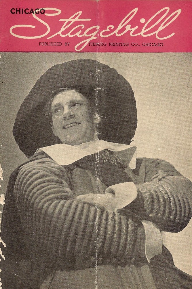 Walter Huston "KNICKERBOCKER HOLIDAY" Kurt Weill / Maxwell Anderson 1939 Program