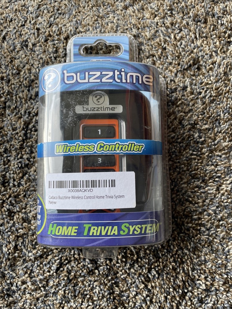 Cadaco Buzztime Home Trivia System Wireless Controller - Orange