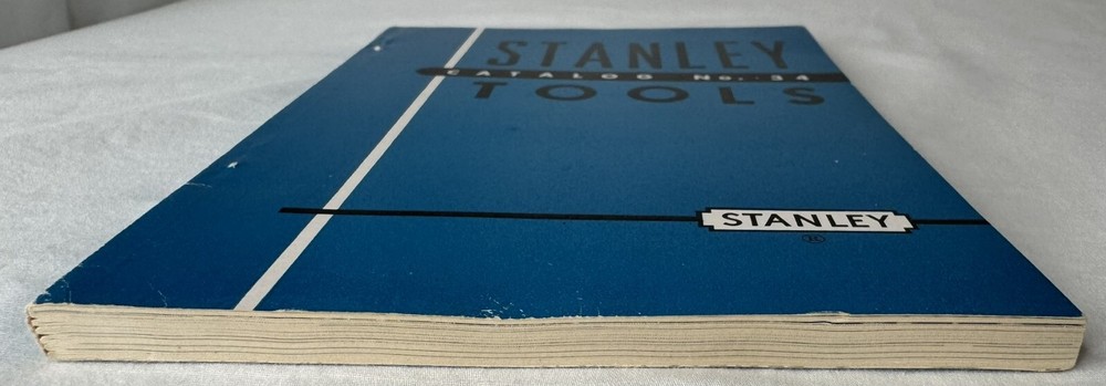 1948 STANLEY TOOLS CATALOG No. 34
