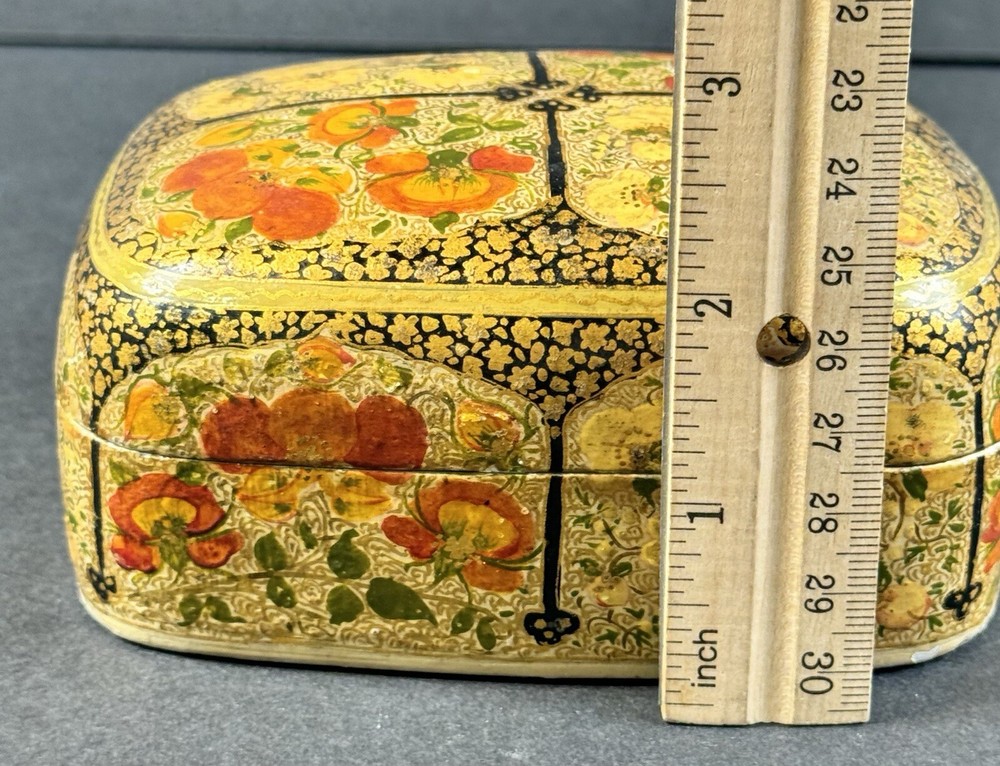 Hand Crafted In India Trinket Storage Box