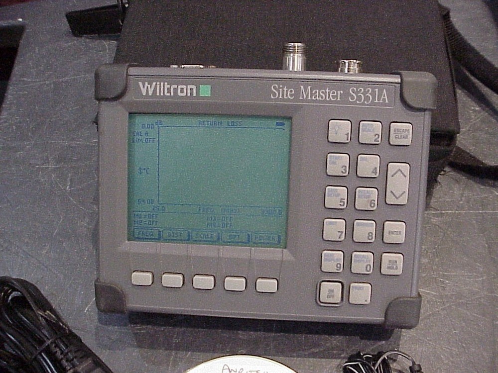 Anritsu S331A Site Master, cable and antenna analyzer