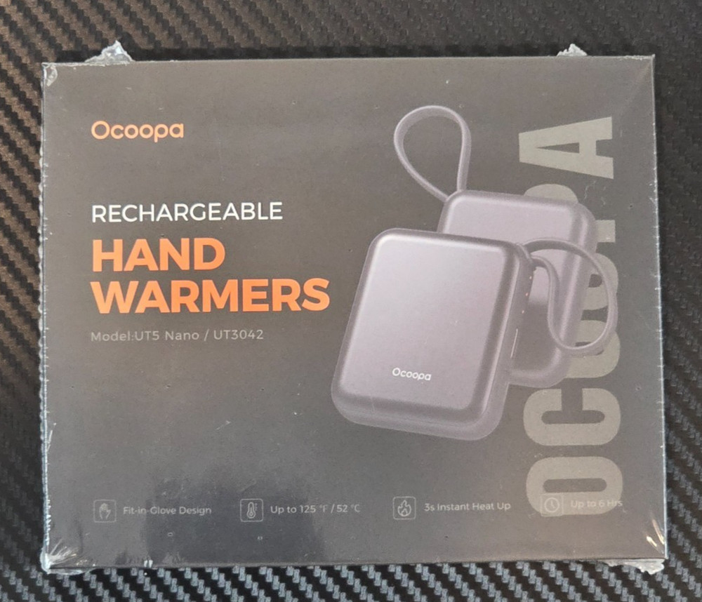 Ocoopa UT5 Nano Rechargeable Hand Warmers, 2-Pack