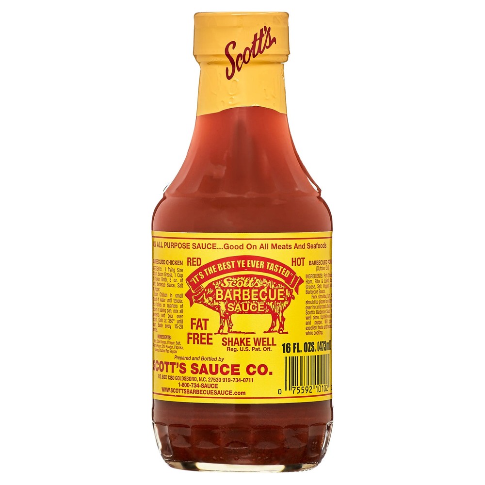 Red Hot Barbecue Sauce Scotts