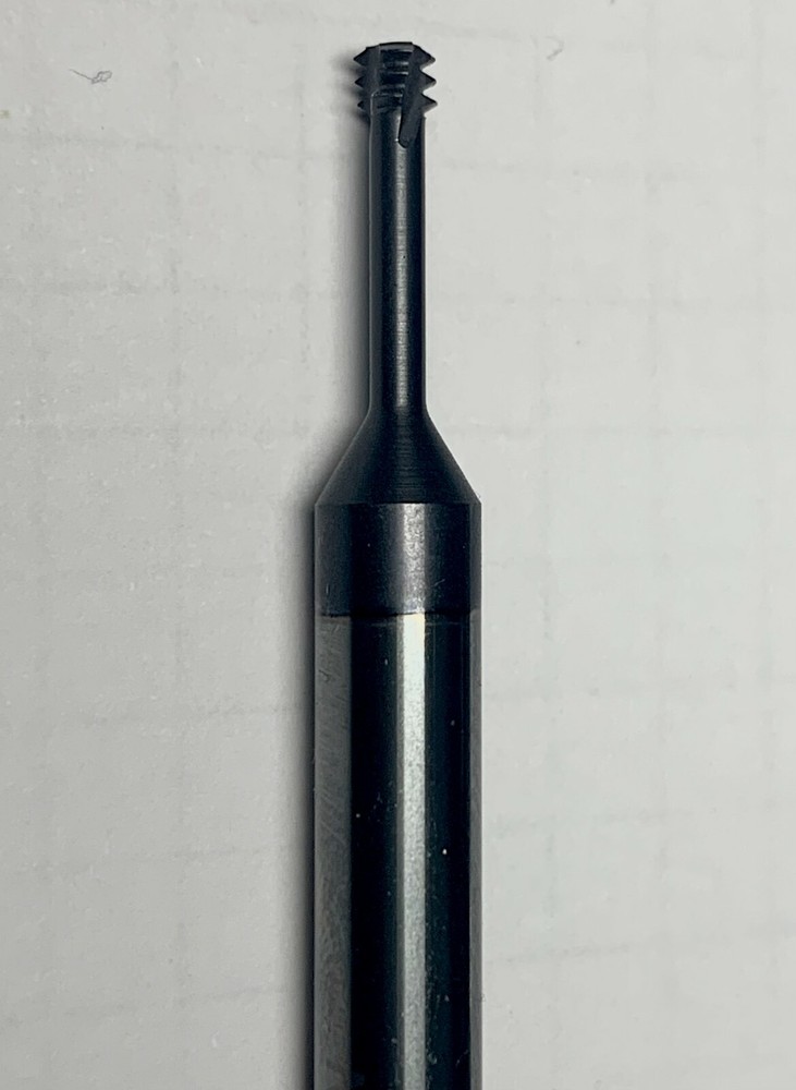 #8-32 #10-32 UNC 12mm depth Thread Mills Solid Carbide Internal 3 Flute