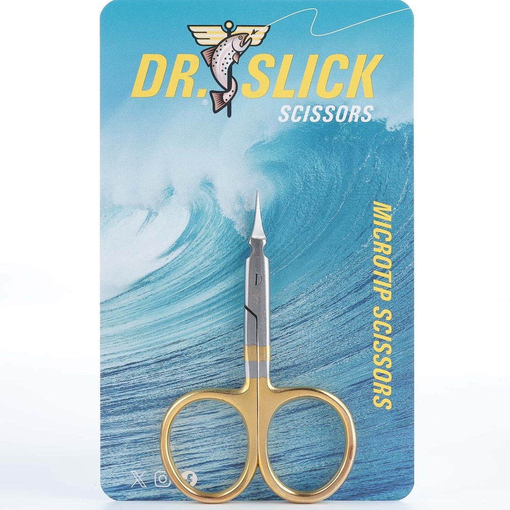 Dr. Slick Microtip Scissors - 3.5" - Arrow