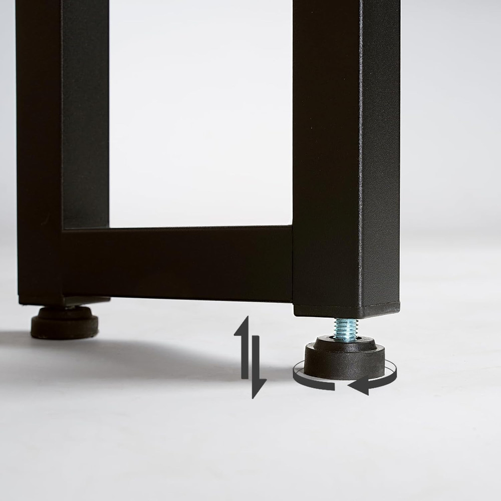 King Size Headboard, Headboard with 2 Outlets and 4 USB Ports, Adjustable Height