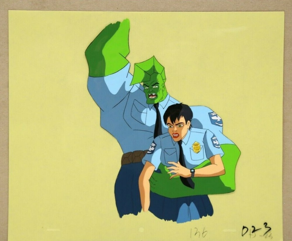 Savage Dragon Original Production Cel 109-43 - Used Condition