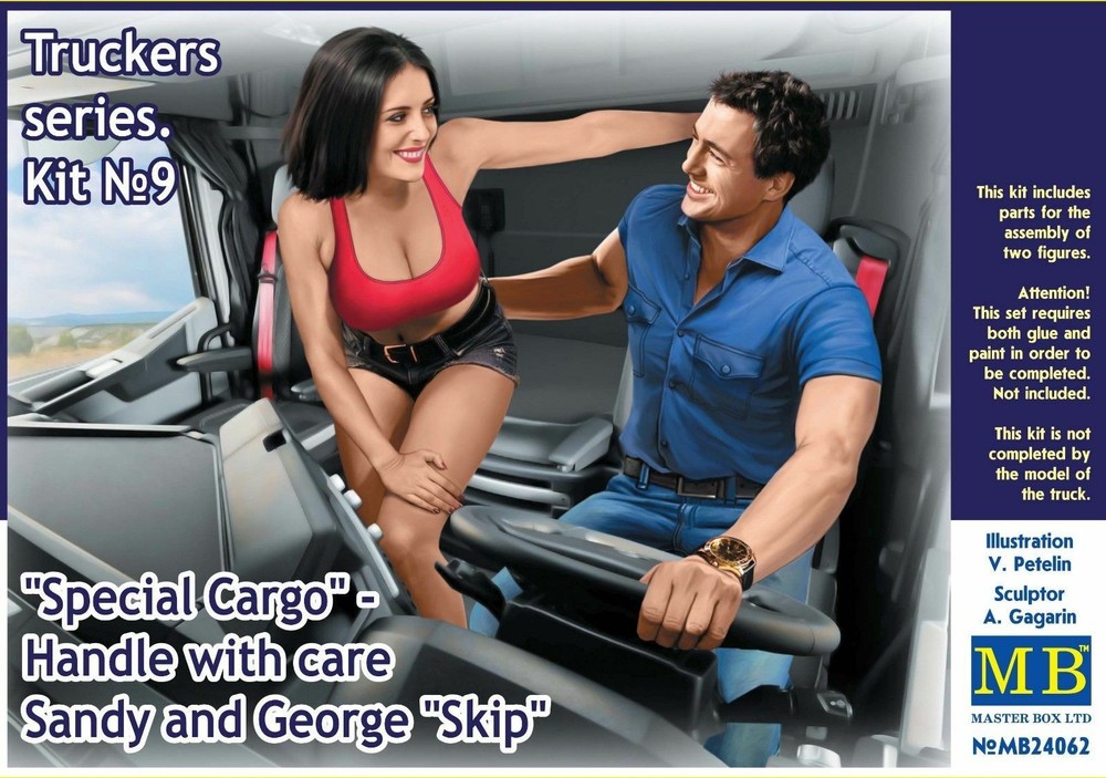 Master Box 24062 - 1/24 - Special Cargo Handle with care! Sandy and George