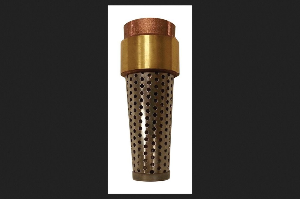 Yellow Brass Foot 1/2