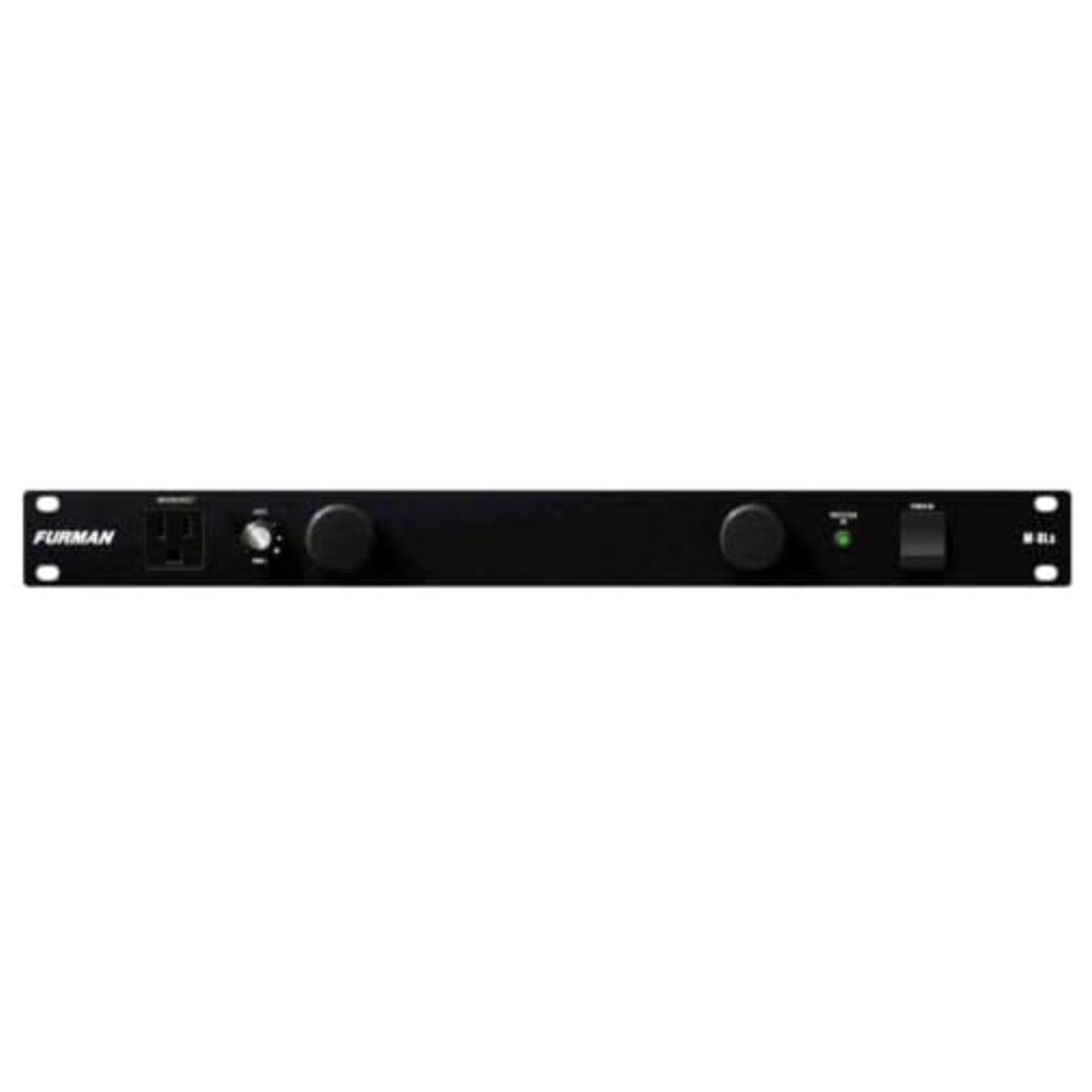 Rack Mount Power Conditioner, 15A, 9 Outlets, Pullout Lights