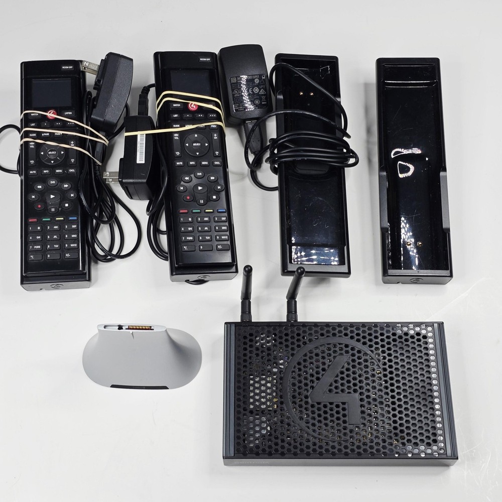 Control4 C4-EA1 Smart Home Controller Bundle Remotes Docks Power Supplies Tested