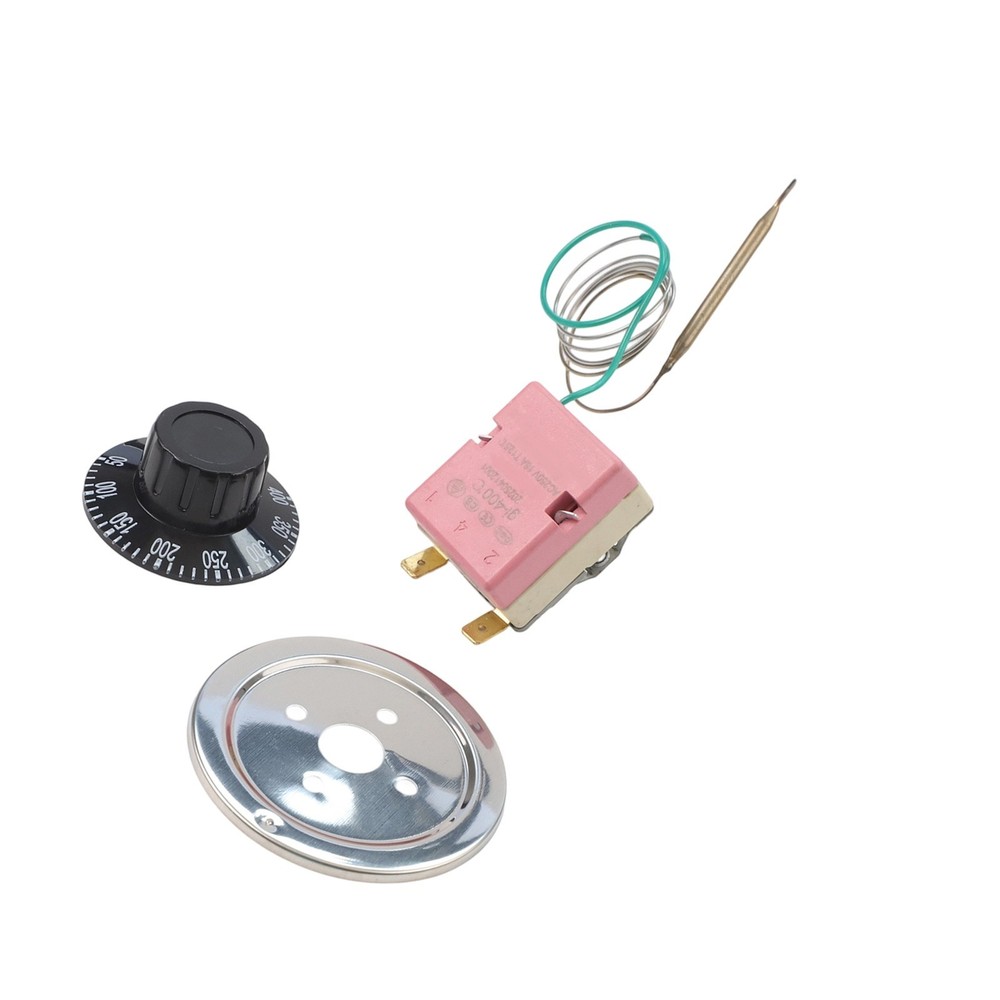 Sleek Electric Oven Thermostat with Adjustable Temperature Controller Switch