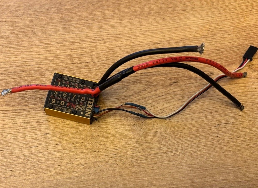 Vintage Tekin 410k Digital Programmable ESC RC10 UNTESTED