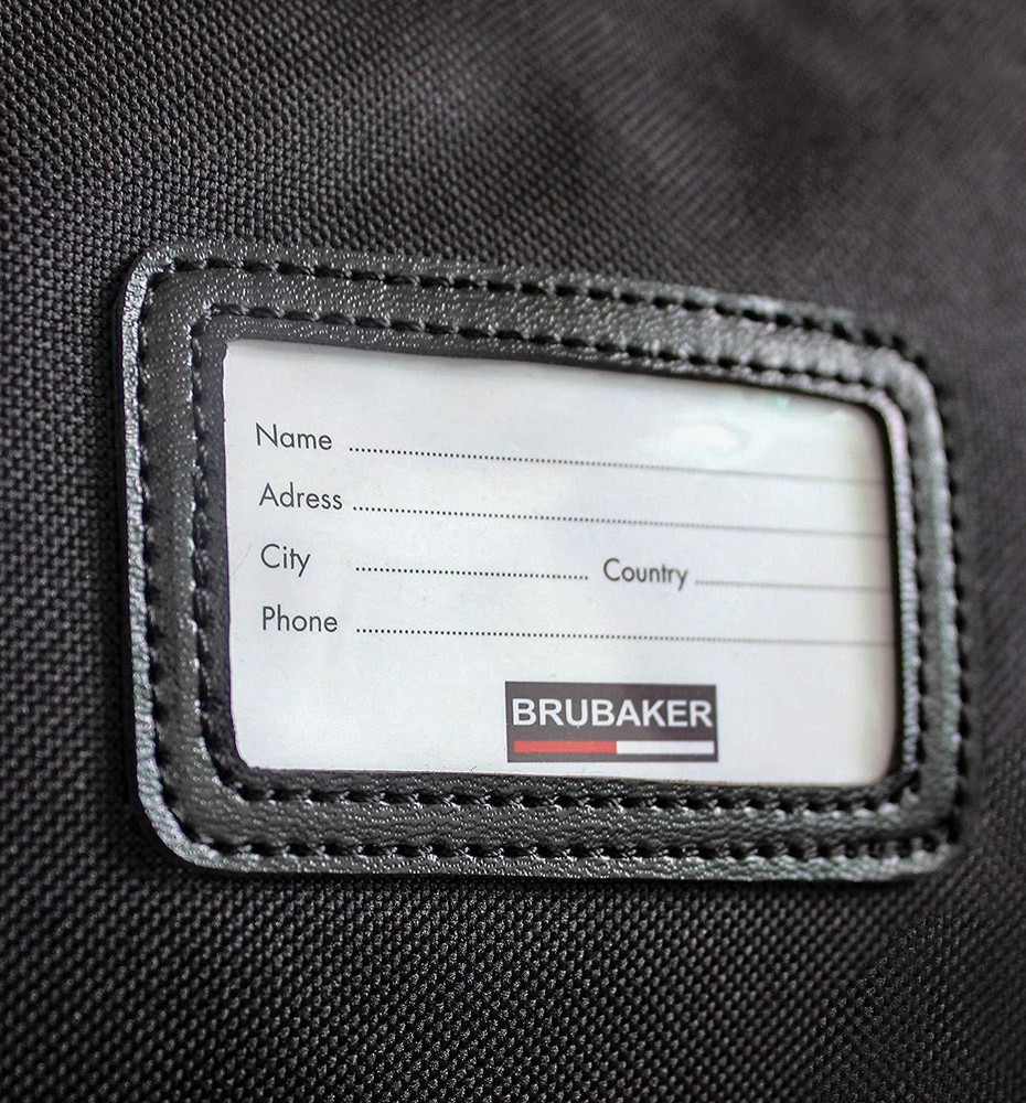 BRUBAKER Ski Bag - Black/Golden - 170 or 190