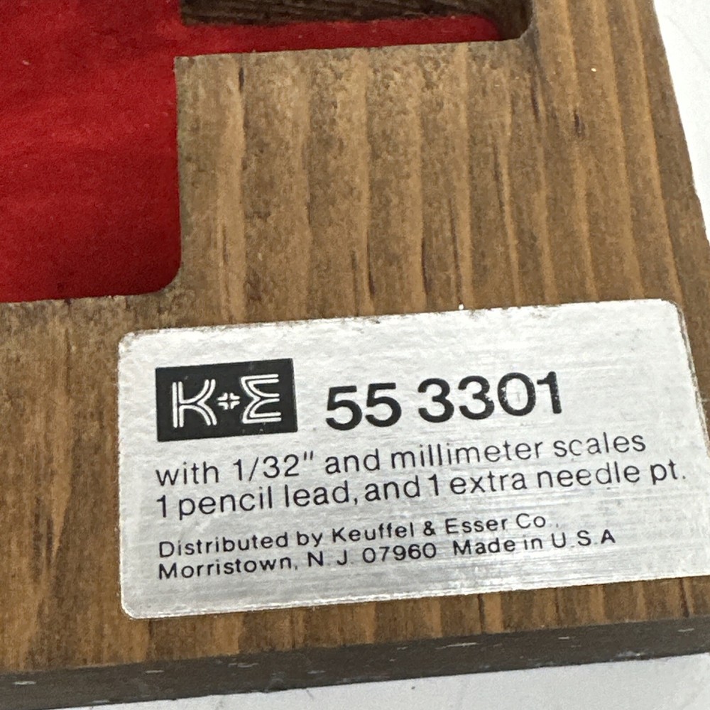 KEUFFEL & ESSER/CREATIVE INSTRUMENTS SLIDECOMP MOD-1 DRAFTING COMPASS 553301