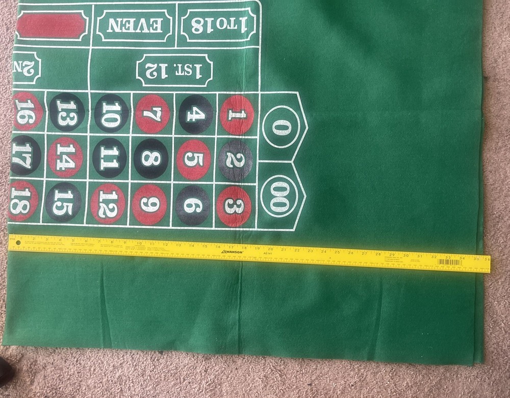 Roulette Felt