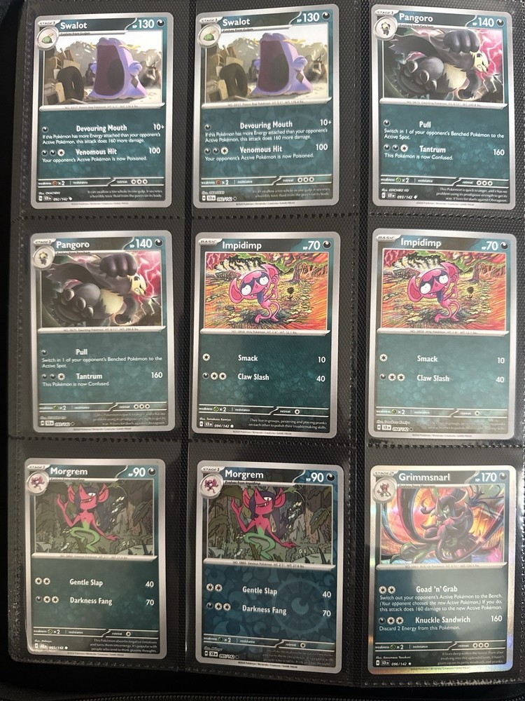 Complete Stellar Crown Base Set With Holos + EX + Energies!