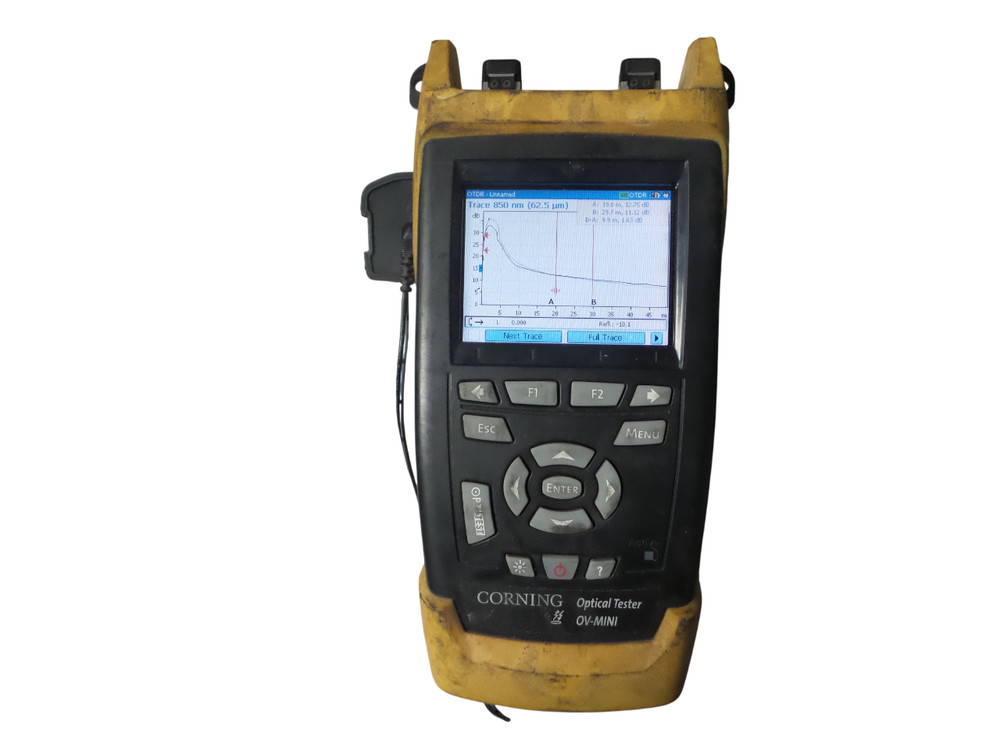 Corning OV‑Mini  handheld Optical Time Domain Reflectometer (OTDR)
