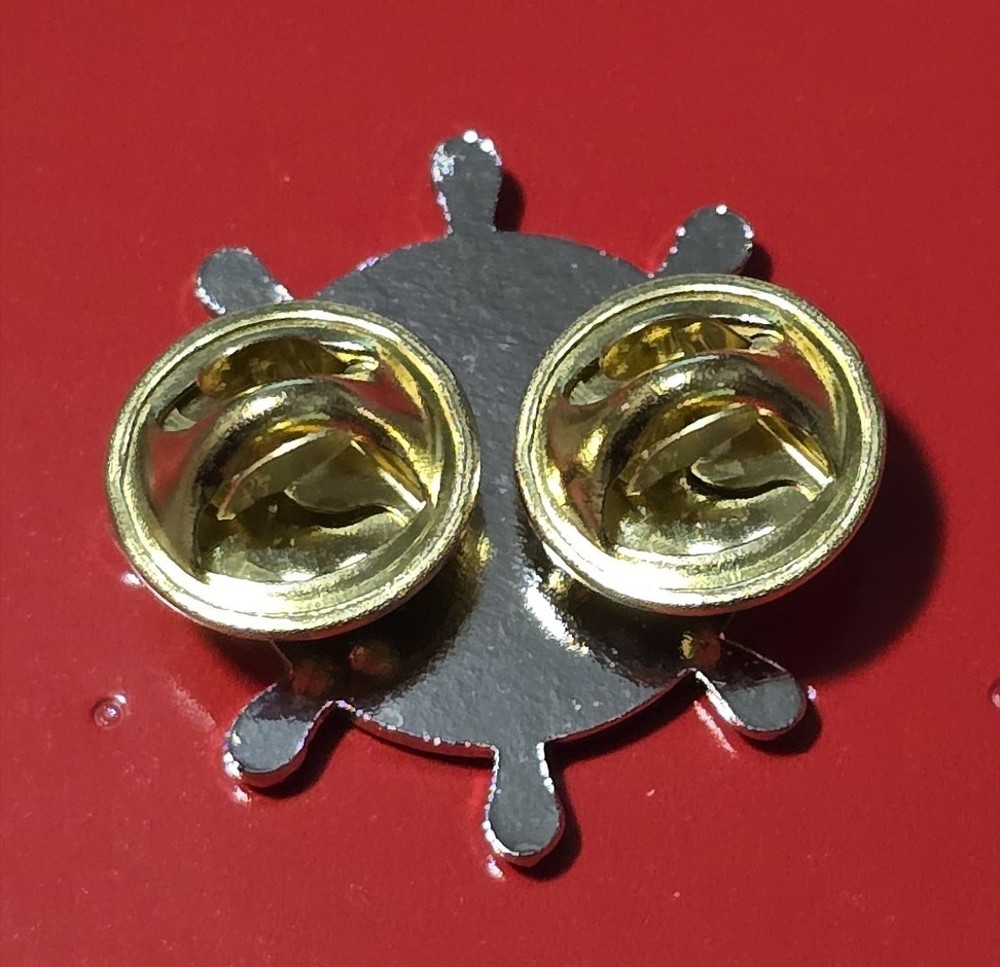 US Navy Quartermaster Rate Hat Pin - Anodized