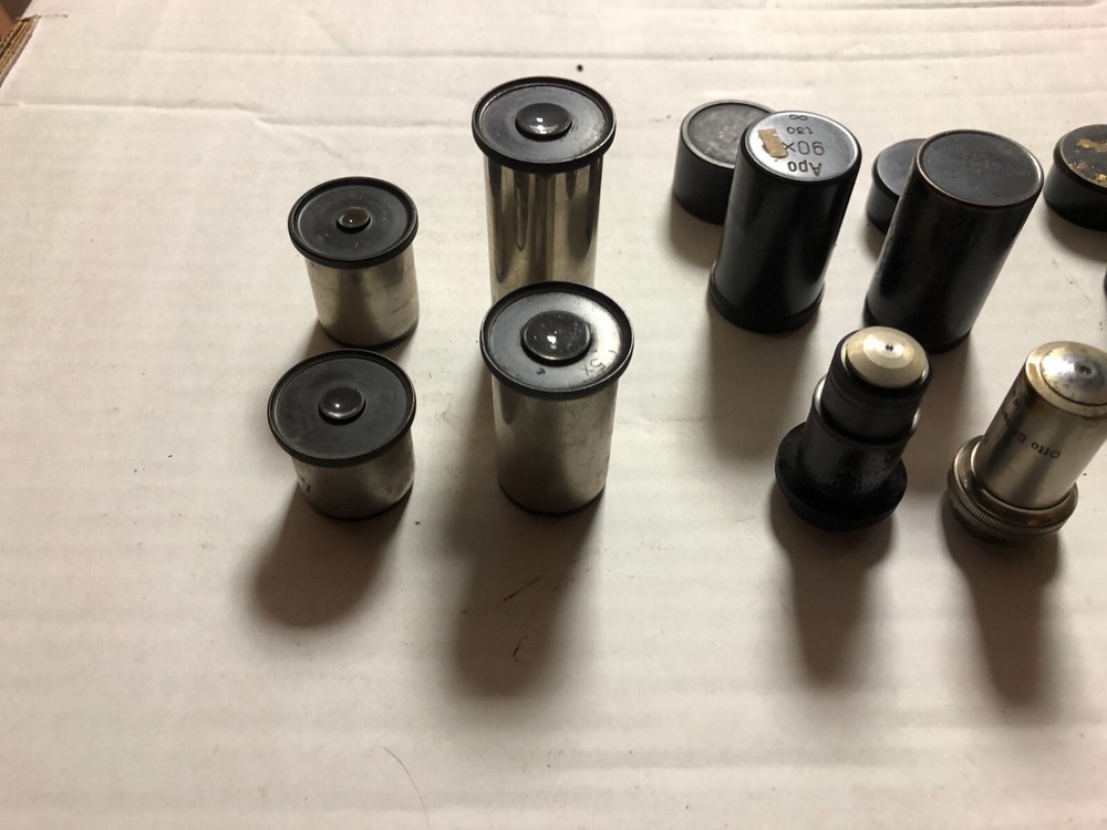 Antique Microscope and accessories