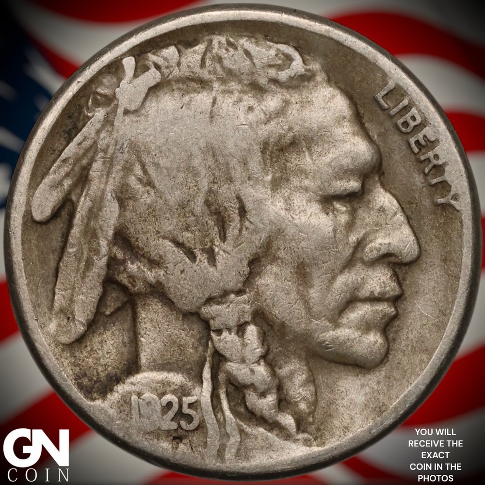1925 S Buffalo Nickel B0412