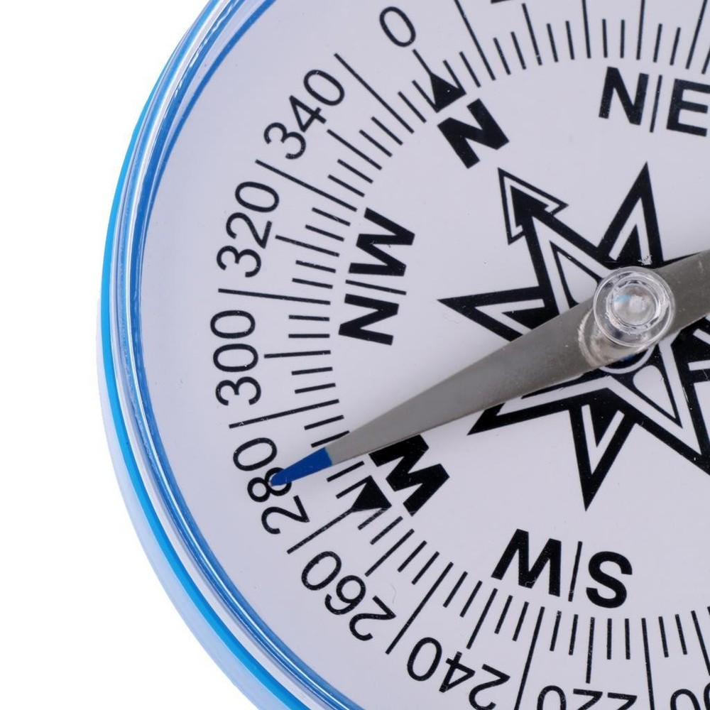 4 Inch Dia. Large Compass / North with & Case