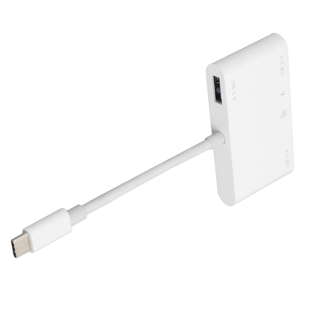 6 in 1 Memory Card Reader Plug and Play High Speed USB C Smart Camera Storage