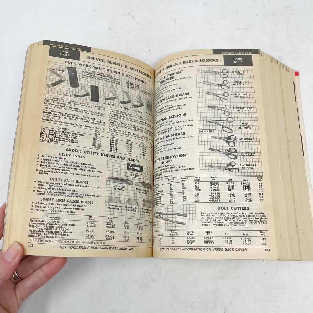 Grainger Vintage Catalog No. 374 Fall 1988