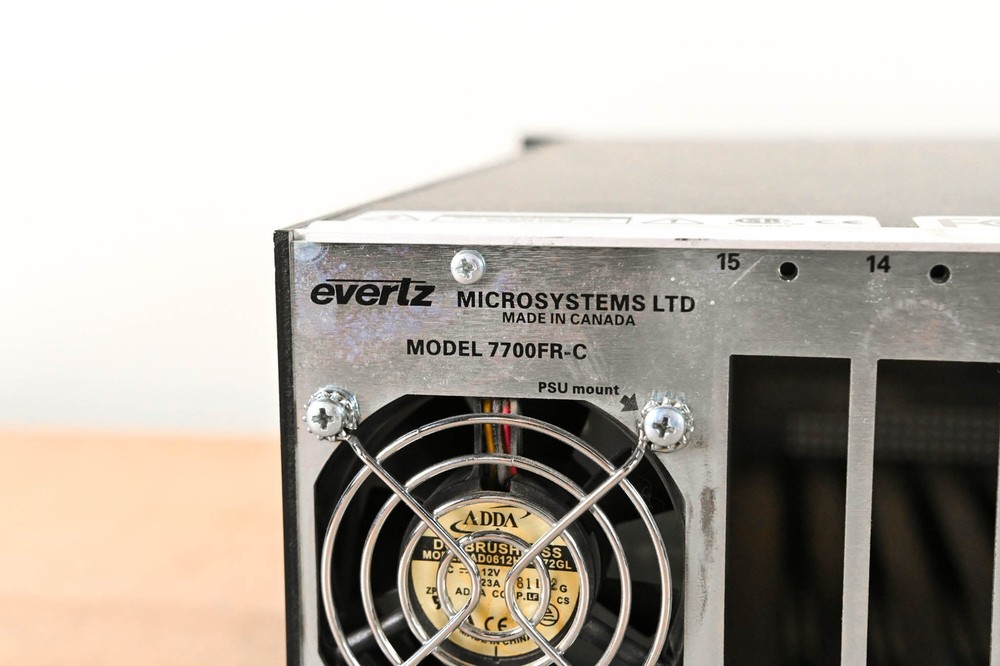 Evertz 7700FR-C MultiFrame Chassis CG00698