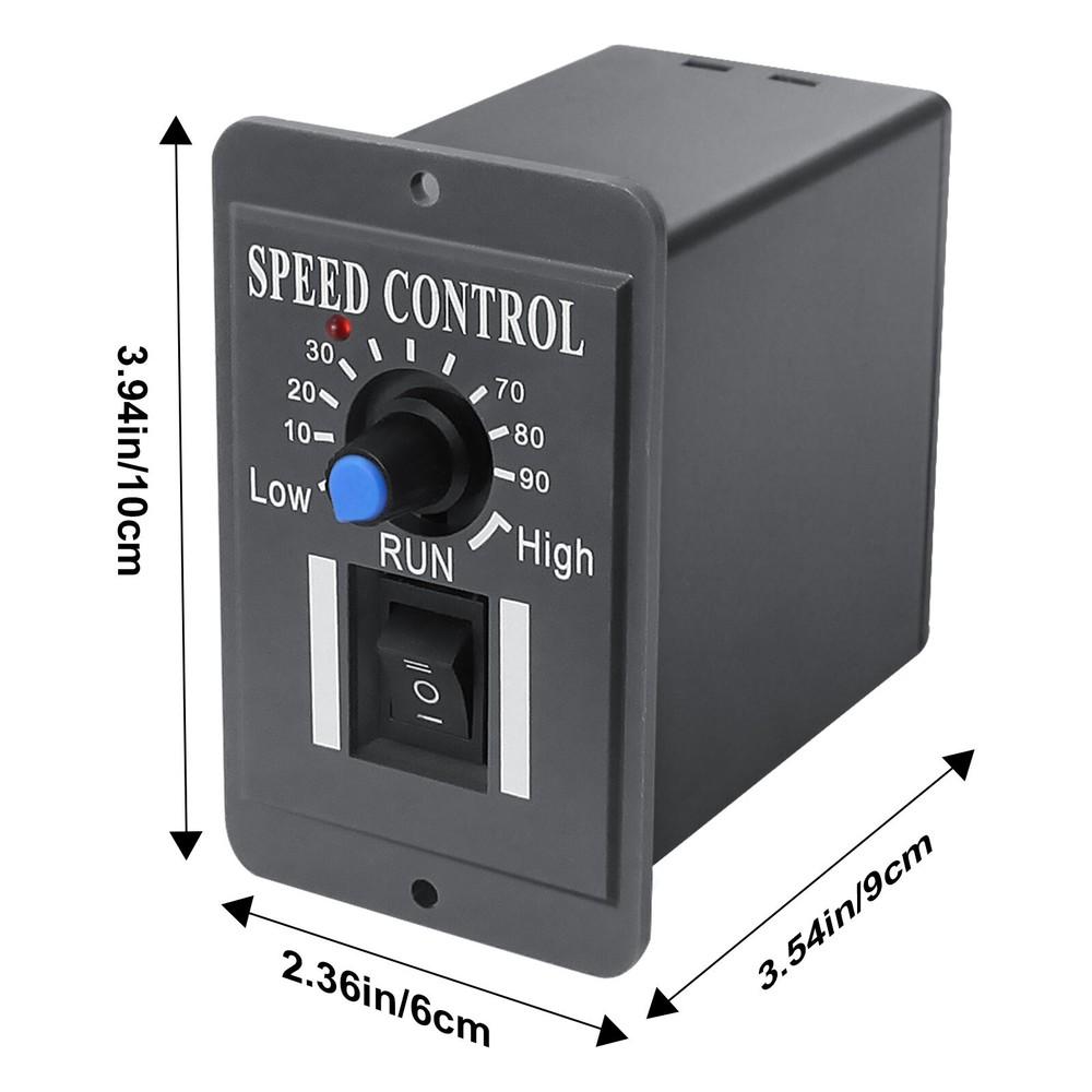 DC 10-60V 6A PWM DC Motor Speed Controller Reversible Switch Regulator Switch