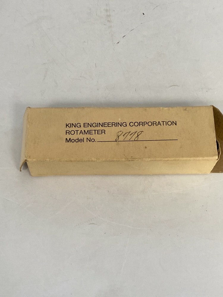 KING 8778 ROTAMETER NIB