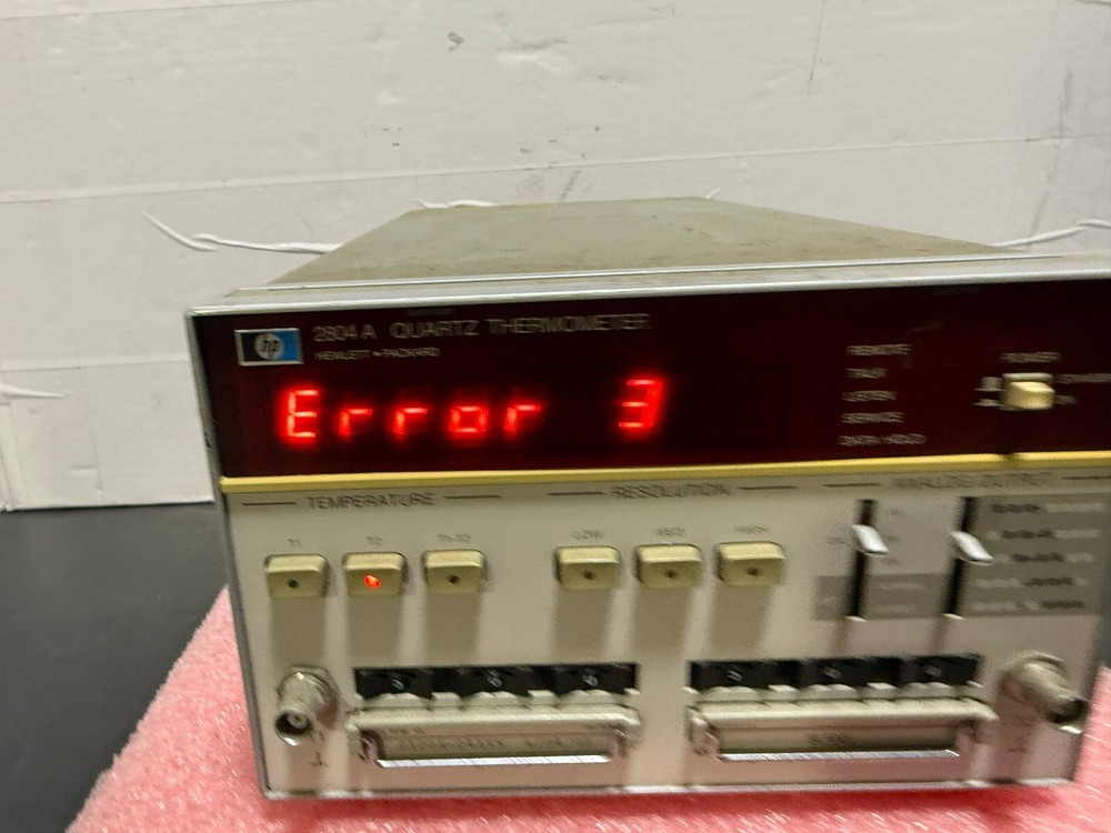 HP 2804A Quartz Thermometer