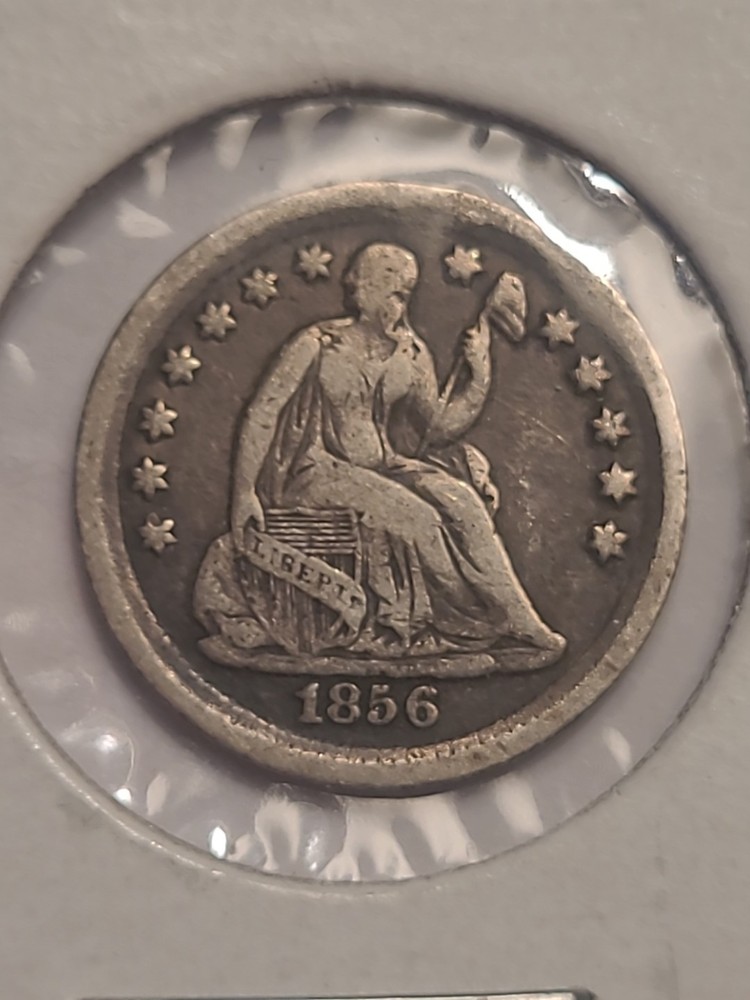 1856 Liberty Seated Half Dime
