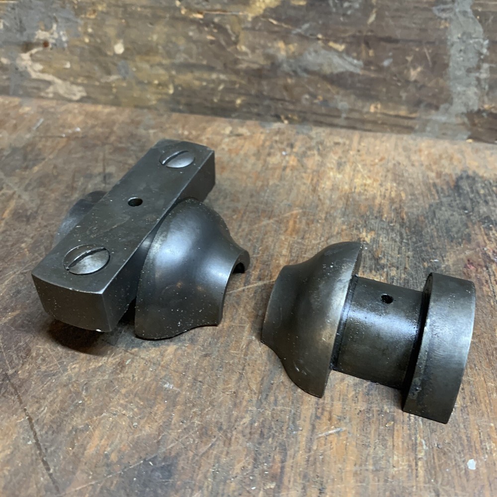 F E REED metal lathe headstcok bearing caps