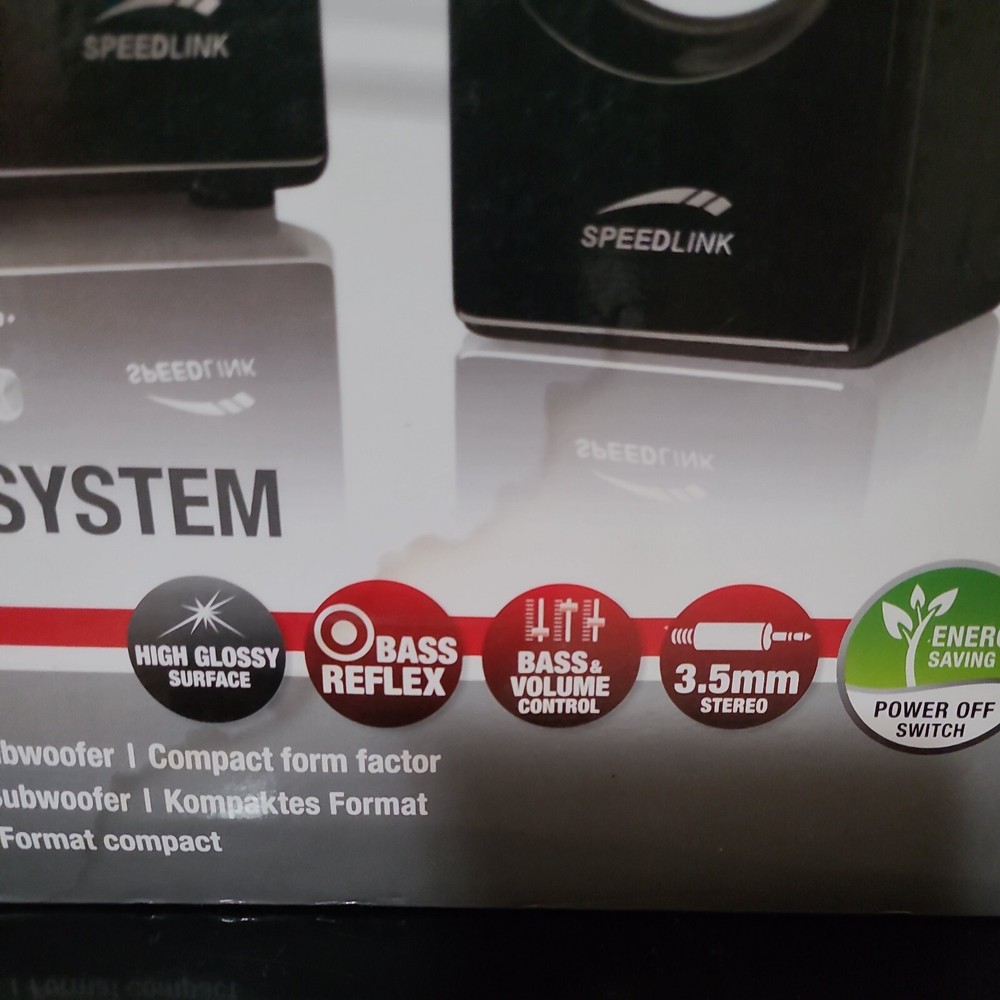 SpeedLink subwoofer Sound 2.1 Speaker System -