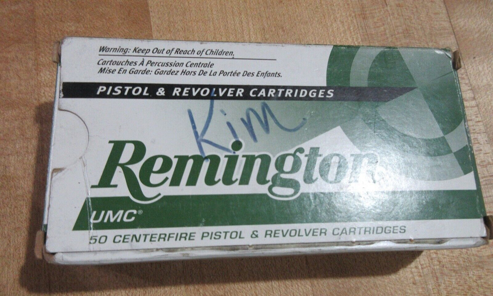 Empty Ammo Box Remington UMC 40 S & W with insert (w17) # 97