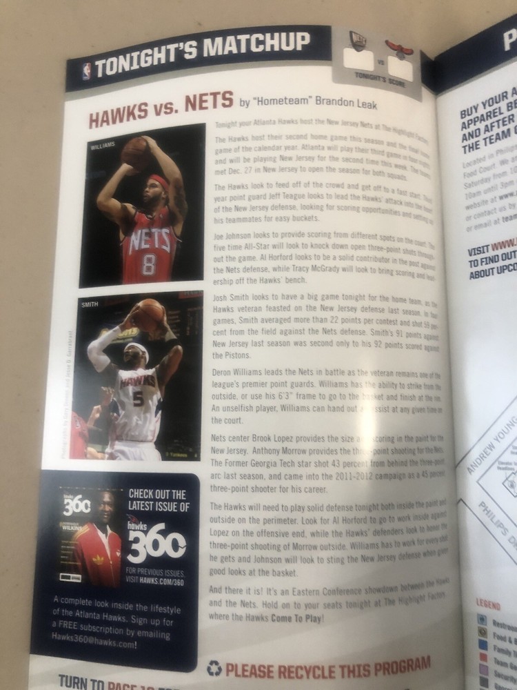 Atlanta Hawks 🏀 Highlight Factory Program 🏀 Josh Smith 🏀 12•30•10 Nets