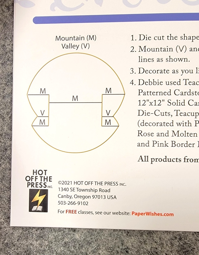 Fabulous Folded Cards Circular Step Card 4020635