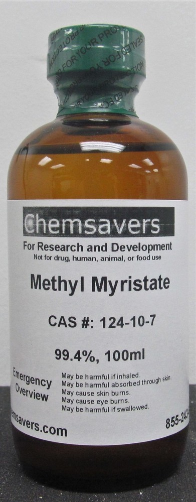 Methyl Myristate, 99.4%, 100ml
