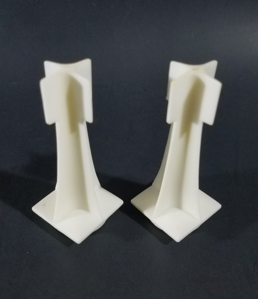 Visual Chess White Rook x2 Replacement Pieces TAG Harvey Kidder (1965)