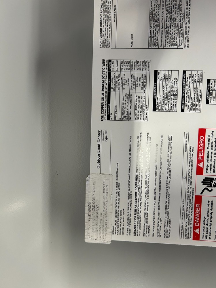 Reliance TWB2006DR Transfer Switch