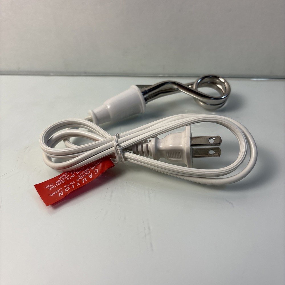 Instant Portable Electric Water Heater Immersion Wand Gently Used Tested Works