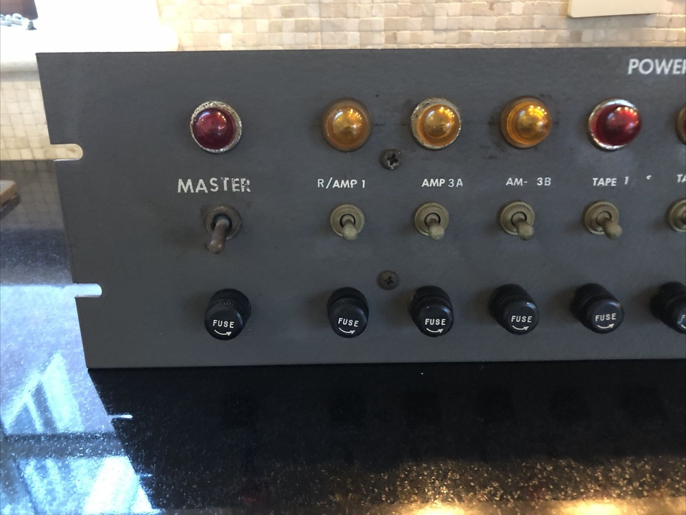 Custom Power Supply Master Panel Taken From a Working Environment