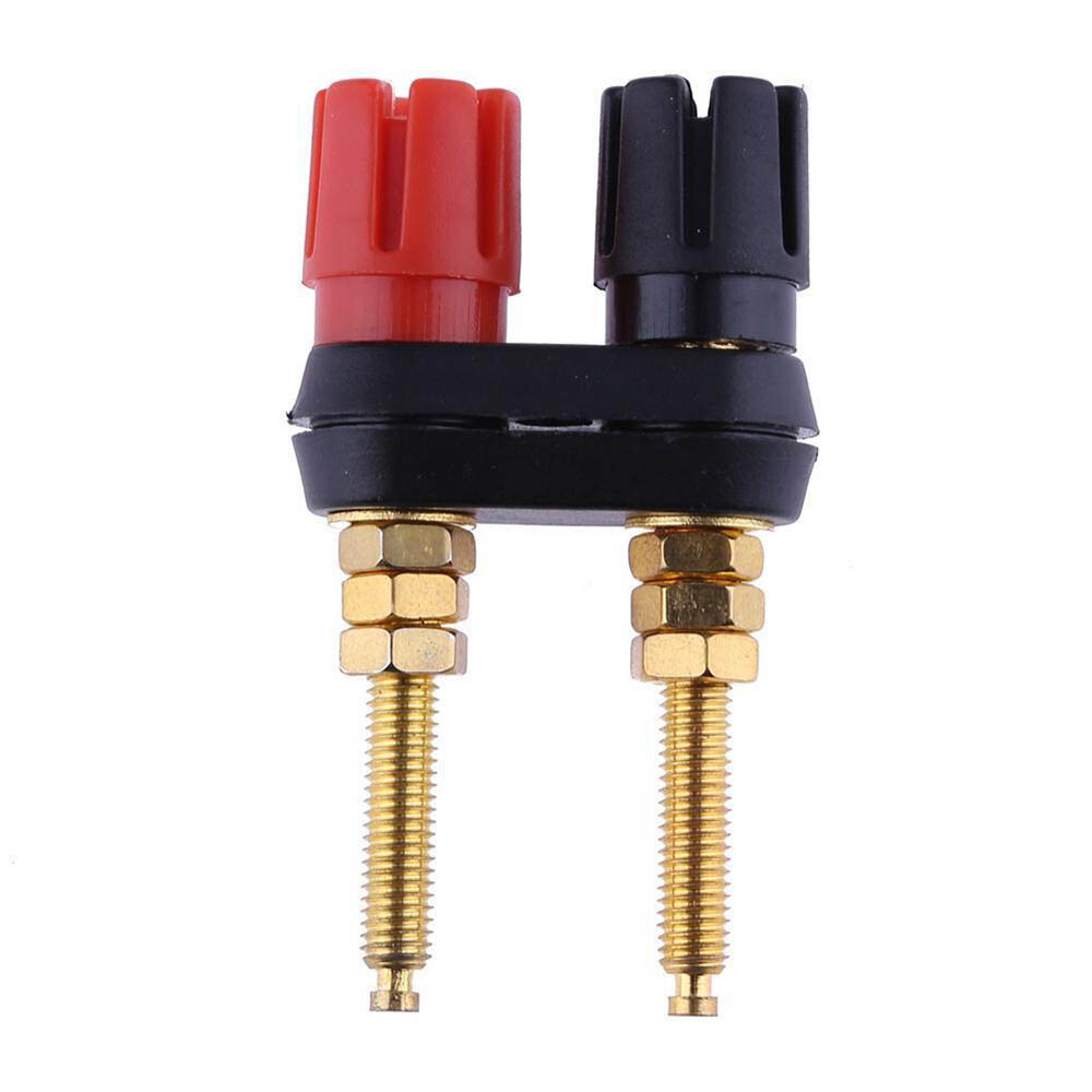 2/4/6/8/10PC Extended Speaker Banana Plug Binding Post Terminal Connector Socket
