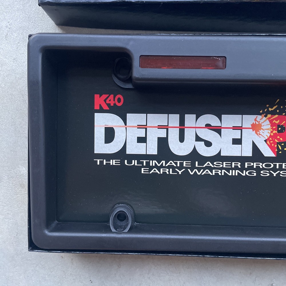 K40 Defuser Plus License Plate Radar Detector System NEW LD5500 PLUS